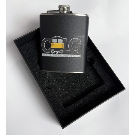 Class 58 Locomotive Group - 7oz Stainless Steel Hip Flask