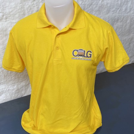 Class 58 Locomotive Group - Polo Shirt (Yellow)