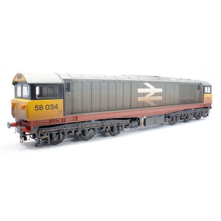 Heljan O Gauge Class 58 034 "Bassetlaw" - RailFreight - Raffle