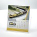 Class 58 Locomotive Group - Desktop Calendar 2025